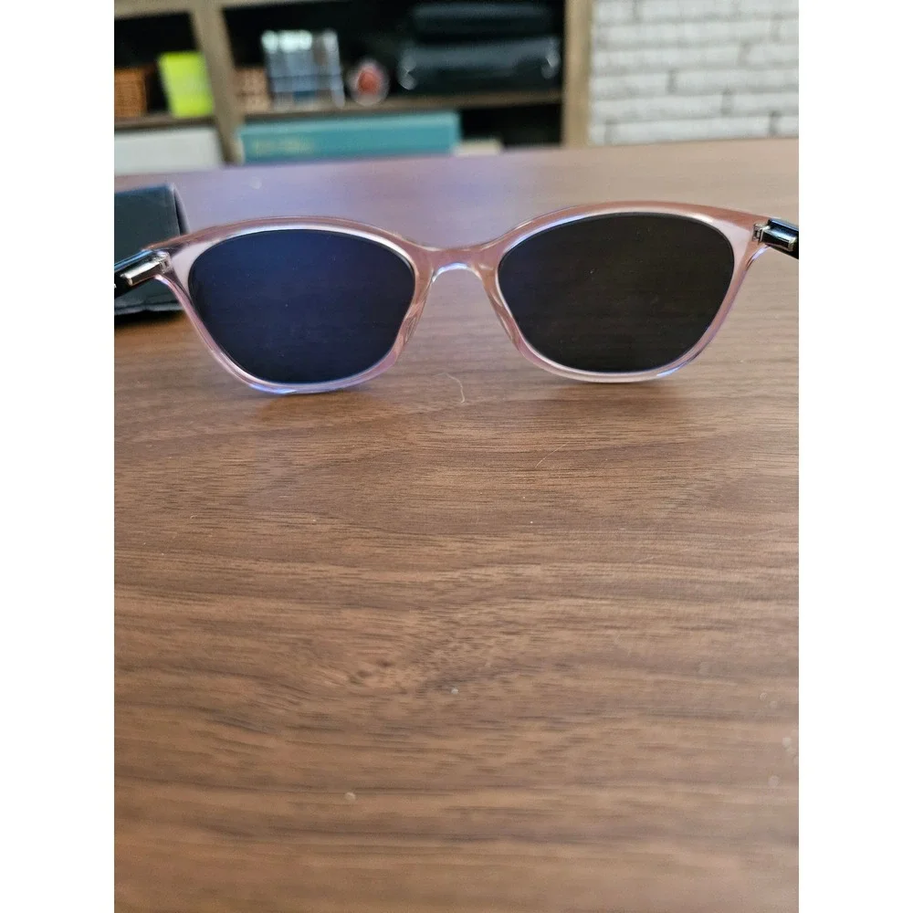 Authentic Isaac Mizrahi Frames Only Womens Pink Black Polka Dot IM30048 Cat Eye